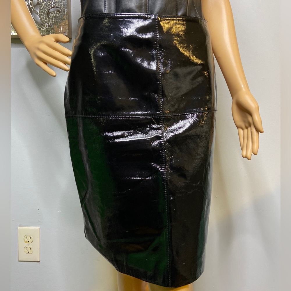 Liz Claiborne faux leather skirt